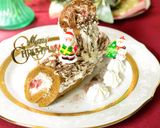 10分で作れる♬米粉のブッシュドノエル☆作り方8写真
