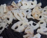 柿とれんこんのきんぴら おばんざい作り方4写真