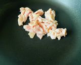 鶏皮で｡｡｡ソース焼きそば作り方2写真