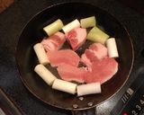 焼肉のタレでガッツリ長ネギ豚丼作り方4写真