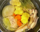 豚肩と野菜ときのこのスープ作り方4写真