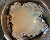 洗い物なし！アルミホイルと圧力鍋でご飯作り方3写真