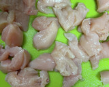 鶏ささみの甘辛炒め作り方1写真