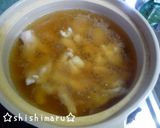 ワインと一緒に♪鶏クレソン鍋作り方3写真