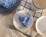 【クリスマスに】青い切り株ケーキ作り方15写真