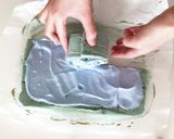 【クリスマスに】青い切り株ケーキ作り方11写真
