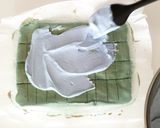 【クリスマスに】青い切り株ケーキ作り方10写真
