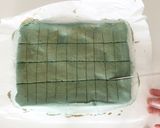 【クリスマスに】青い切り株ケーキ作り方9写真