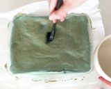 【クリスマスに】青い切り株ケーキ作り方8写真