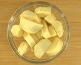 レンジで簡単☆さつま芋の抹茶ツリー作り方1写真