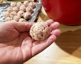 計量スプーンでラクラク大きさ均一な肉団子作り方3写真