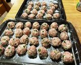 計量スプーンでラクラク大きさ均一な肉団子作り方4写真