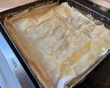 ギリシャ料理　ほうれん草とフェタのパイ作り方11写真