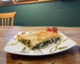 ギリシャ料理　ほうれん草とフェタのパイ作り方15写真