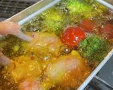 キャンプでお手軽！アヒージョ風唐揚げ作り方5写真