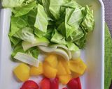 ベジタリアン料理！こんにゃくの野菜炒め♪作り方3写真