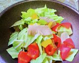 ベジタリアン料理！こんにゃくの野菜炒め♪作り方4写真