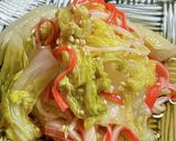 白菜のごまポン酢あえ作り方4写真