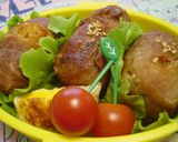 洋風♪肉巻きおにぎり作り方11写真