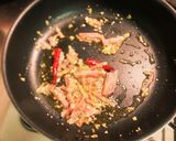 多めのニンニクとバターが合う！納豆パスタ作り方4写真