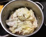 キャベツとひき肉の重ね煮込み作り方3写真