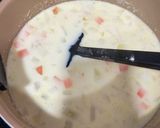 玉ねぎ麹のクラムチャウダー作り方4写真
