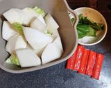 炊飯器でカブのカニカマあんかけ作り方3写真