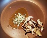 椎茸と茹で卵の和風カルボナーラ作り方3写真