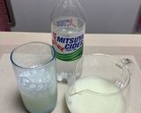 練乳とホエーの炭酸ジュース割り作り方6写真
