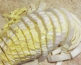 白菜の塩昆布和え・ピリ辛作り方1写真