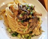 椎茸と茹で卵の和風カルボナーラ作り方7写真