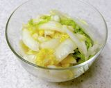 栄養満点♪健康にもダイエットにも酢白菜作り方8写真