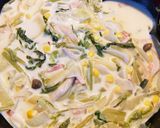 牛乳活用！野菜もたっぷり！スープグラタン作り方3写真