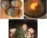 鶏つくねno和風スープ作り方1写真