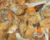 酢豚ならず酢鶏はから揚げを使って！作り方2写真