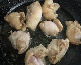 鶏皮チキン♡クリスマス(*'▽'*)作り方5写真
