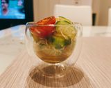 たっぷりしらすのハチミツ酢の物作り方4写真