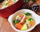 簡単美味♪牛乳仕立てのミルクポトフ作り方3写真