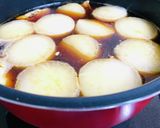焦がし醤油のアメ色大根煮作り方9写真