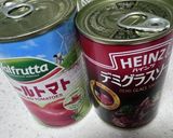 デミ&トマト缶DE濃旨ミートソースパスタ作り方1写真