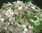 デミ&トマト缶DE濃旨ミートソースパスタ作り方3写真