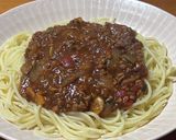 デミ&トマト缶DE濃旨ミートソースパスタ作り方11写真