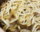 煮込みキーマカレーうどん鍋作り方3写真