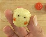 簡単かわいい♡サンタのポテトサラダ作り方5写真