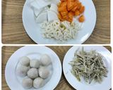 運盛り☆けんちんうどん作り方1写真