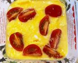 簡単♪レンジでとろとろトマト玉子トースト作り方2写真