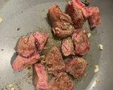 USA在住#芽キャベツとキノコの炒め物作り方7写真