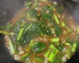 菜の花と大根の麻婆作り方3写真