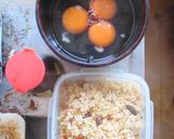 時短簡単☆炊き込みご飯の卵チャーハン作り方1写真