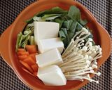 野菜たっぷり豆乳鍋。作り方3写真